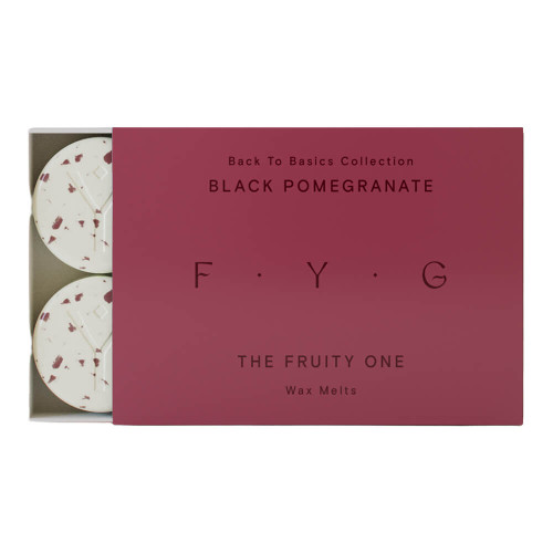 F.Y.G Find Your Glow Black Pomegranate Wax Melts - 6 Pieces