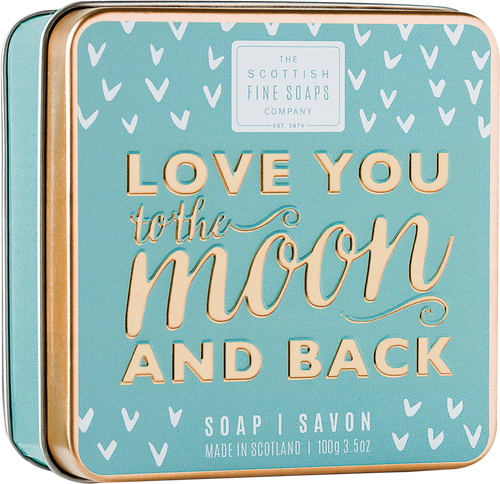 Scottish Fine Soaps Love You to the Moon and Back Soap in a Tin