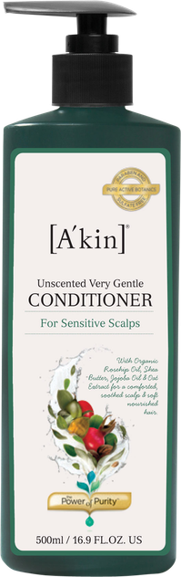 A'kin Unscented Very Gentle Conditioner 500ml