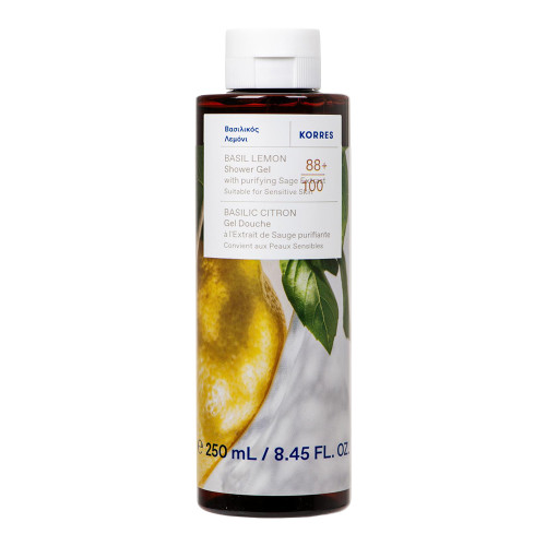 KORRES Basil Lemon Shower Gel 250ml
