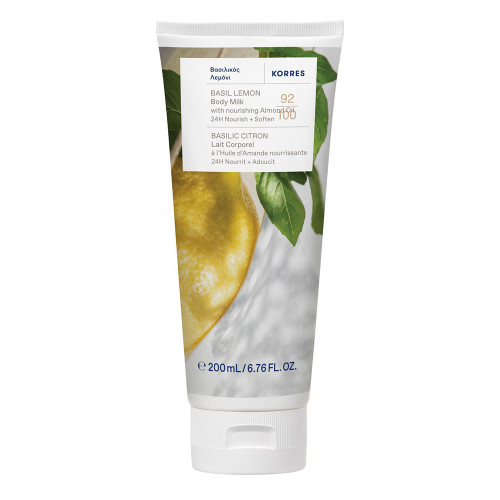 KORRES Basil Lemon Body Smoothing Milk 200ml