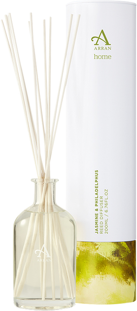 Arran Sense of Scotland Home Jasmine & Philadelphus Reed Diffuser 200ml