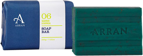 Arran Sense of Scotland Apothecary Seaweed & Oatmeal Soap 200g