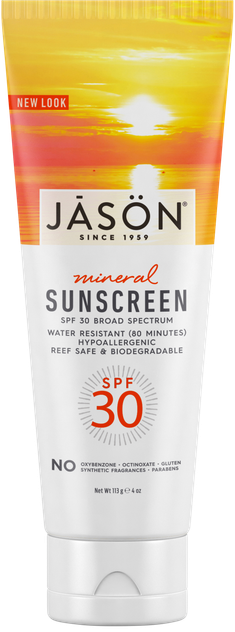 Jason Mineral Natural Sunscreen SPF 30 113g