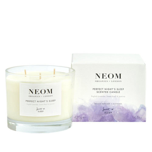 Neom Tranquility Perfect Night's Sleep Scented Candle - Luxury (3 Wick) Box