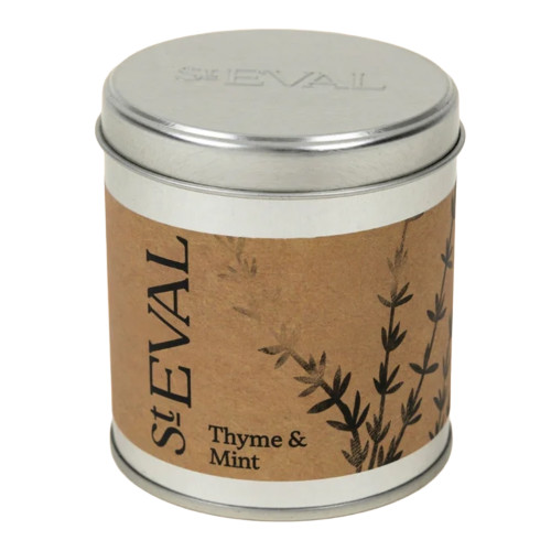 St Eval Candle Thyme & Mint Tin Candle