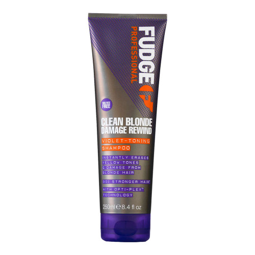 Fudge Clean Blonde Damage Rewind Violet Shampoo - 250 ml