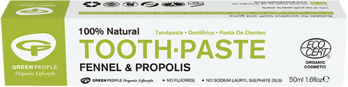 Green People Fennel & Propolis Toothpaste - 50ml