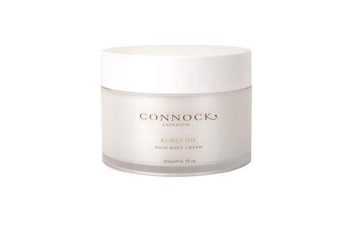 Connock London Kukui Oil Rich Body Cream 200ml