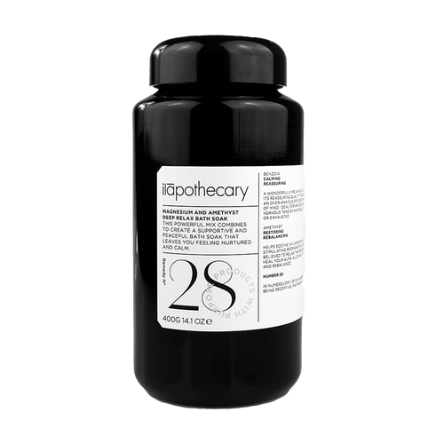 ilapothecary Formula No. 28: Magnesium & Amethyst Deep Relax Bath Soak