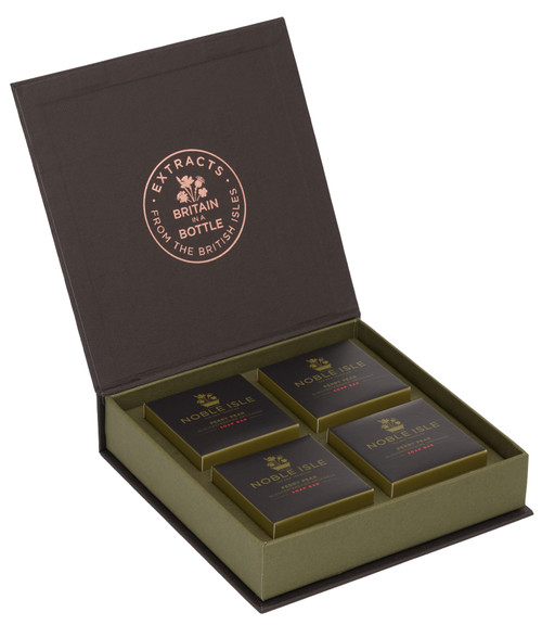 Noble Isle Perry Pear Soap Bar Gift Box- 4 x 50g