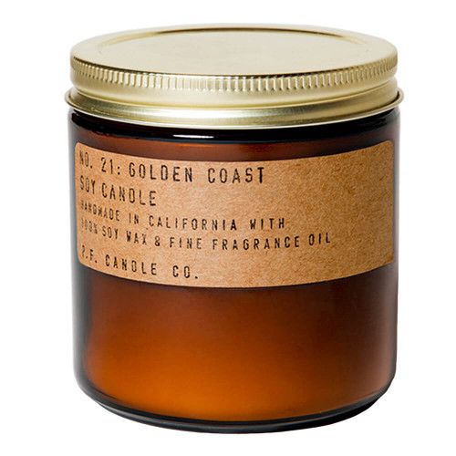 P.F. Candle Co. No. 21 Golden Coast Large Soy Candle