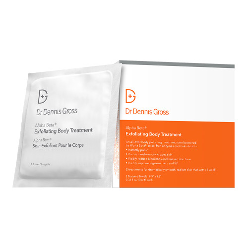 Dr Dennis Gross Alpha Beta Exfoliating Body Treatment x 2 packets Dr Dennis Gross Alpha Beta Exfoliating Body Treatment x 2 packets