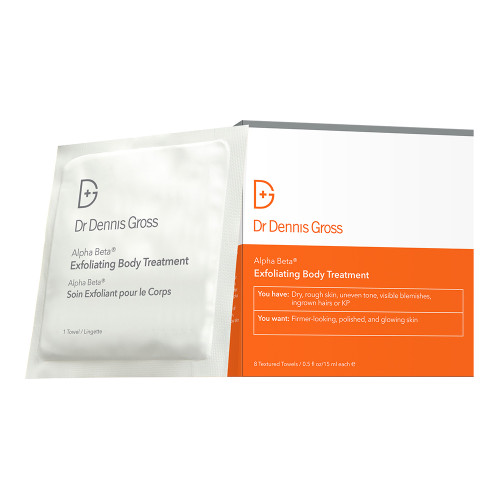 Dr Dennis Gross Alpha Beta Exfoliating Body Treatment x 8 Pack Dr Dennis Gross Alpha Beta Exfoliating Body Treatment x 8 Pack