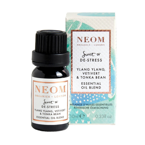 Neom De-Stress Ylang Ylang, Vetivert & Tonka Bean Essential Oil Blend