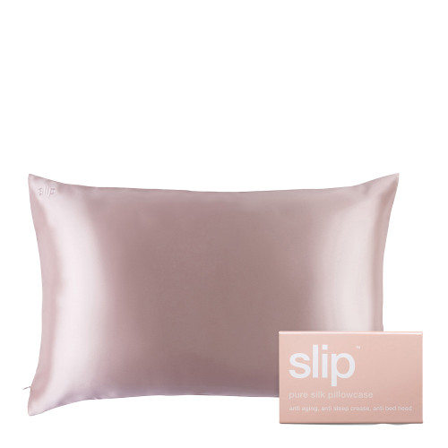 Slip Pure Silk Pink Queen Pillowcase