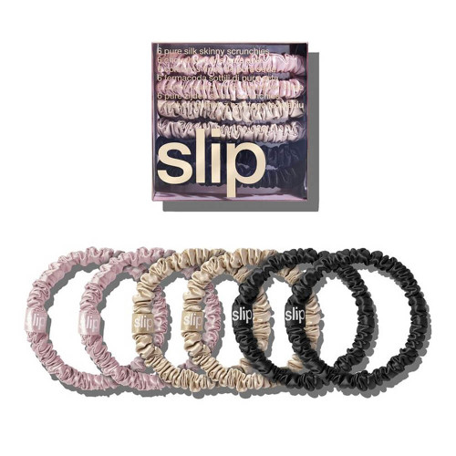 Slip Pure Silk Skinny Multi Scrunchies
