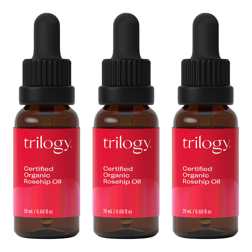 Trilogy Certified Organic Rosehip Oil 20ml Trio