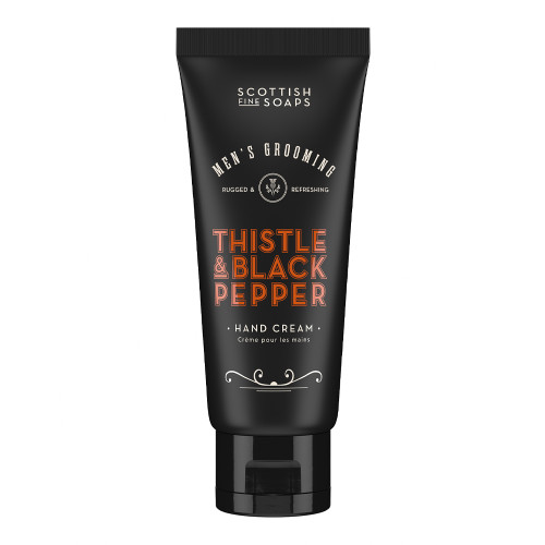 Scottish Fine Soaps Thistle Black Pepper Hand Cream 100ml