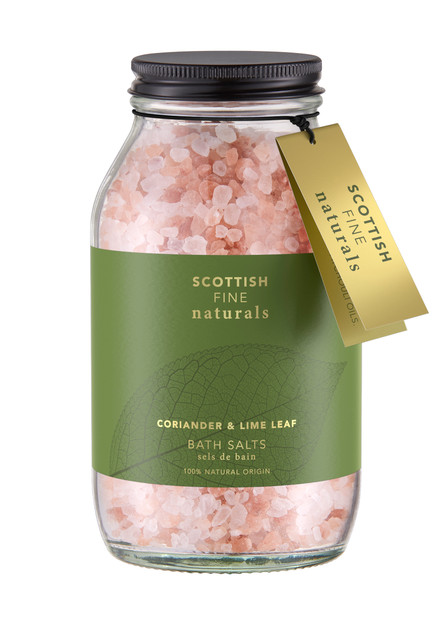 Scottish Fine Soaps Coriander & Lime Leaf Bath Salts