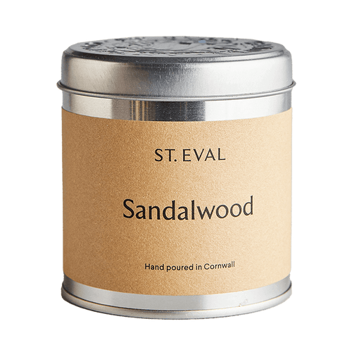 St Eval Sandalwood Tin Candle