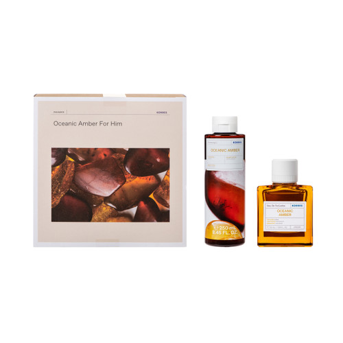Korres Oceanic Amber EDT + Shower Gel Set
