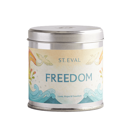 St Eval Freedom, Sea Salt Scented Tin Candle