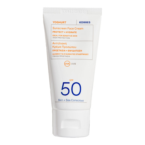Korres YOGHURT Face Sunscreen SPF50 