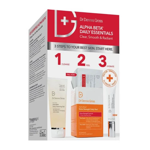 Dr Dennis Gross Alpha Beta Daily Essentials Extra Strength Skincare Kit