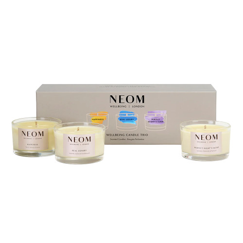 Neom Wellbeing Candle Trio Gift Set