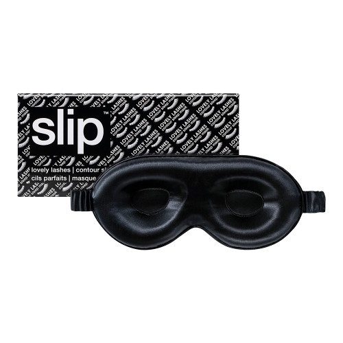 Slip Silk Contour Sleep Mask Black