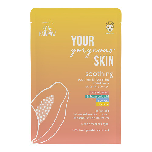 Dr.PAWPAW Your Gorgeous Skin Soothing Sheet Mask