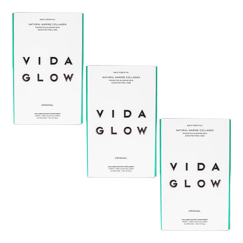 Vida Glow Original Marine Collagen Trio Bundle 