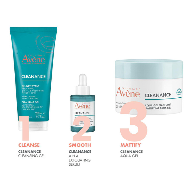 Avène Cleanance Mattifying Aqua Gel for Oily Skin