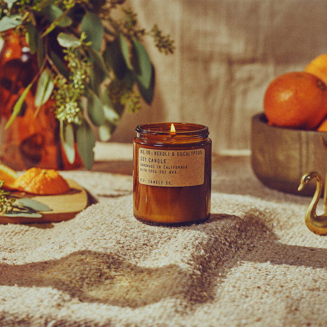 P.F. Candle Co. Neroli & Eucalyptus Standard Candle