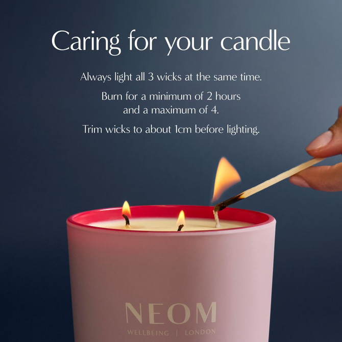 NEOM It’s All Rosy 3 Wick Candle 420g