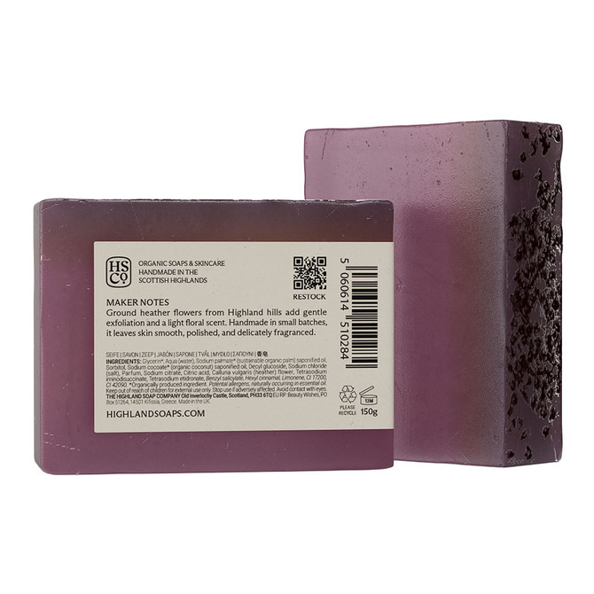 Highland Soap Company Scottish Heather Soap 150g