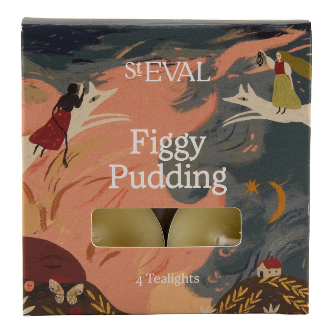St Eval Figgy Pudding Christmas Cottage Candle