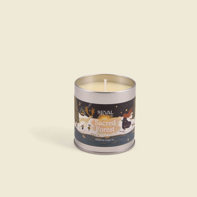 St Eval Sacred Forest Christmas Tin Candle