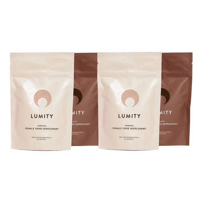 Lumity Life Morning & Night Female Supplement Refill Duo