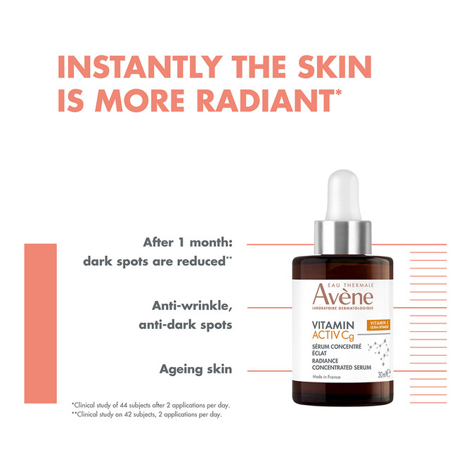 Avene Vitamin Activ Cg Radiance Concentrated Serum for Radiant Skin 30ml