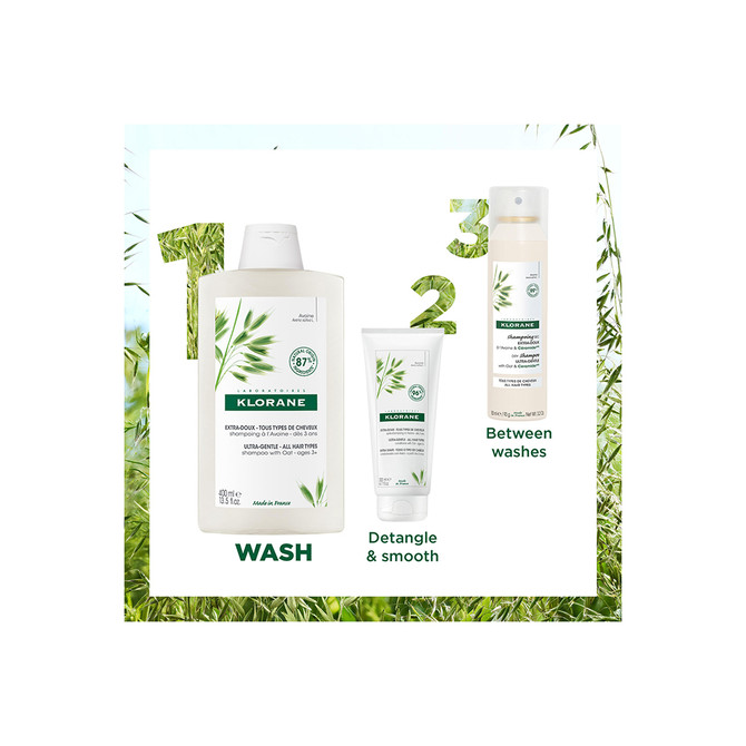 Klorane Ultra-gentle Shampoo with Oat 400ml