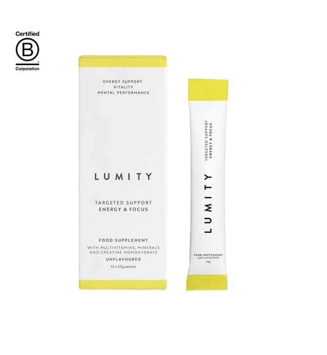 Lumity Life Energy & Focus - Daily Sachets (14 Servings)