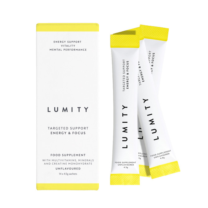 Lumity Life Energy & Focus - Daily Sachets (14 Servings)
