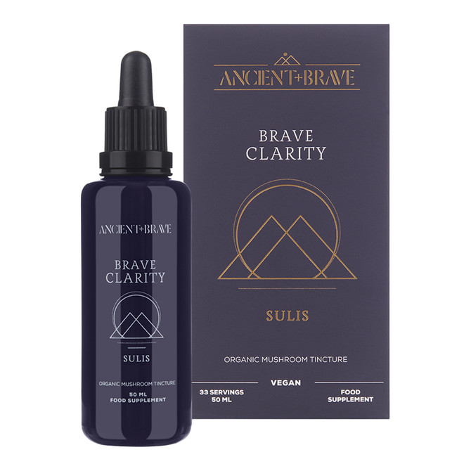 Ancient + Brave Brave Clarity Mushroom Tincture 50ml