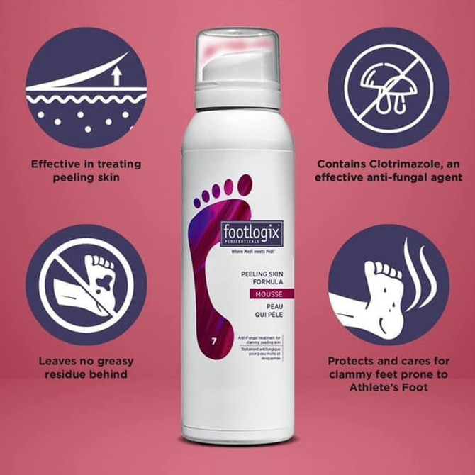 Footlogix Peeling Skin Formula 125ml