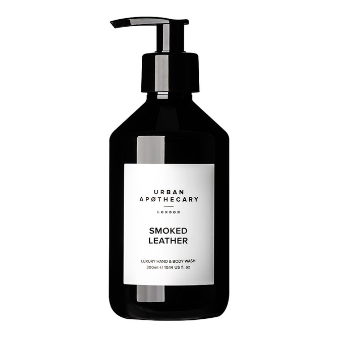 Urban Apothecary Smoked Leather Hand & Body Wash 300ml