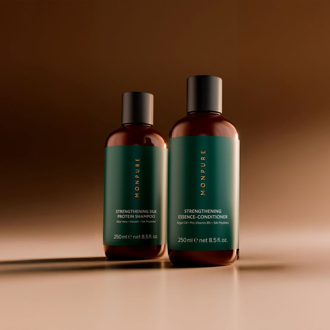 MONPURE Strengthening Silk Protein Shampoo 250ml