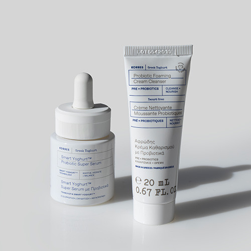 Korres Greek Yoghurt Cleanser & Serum Duo > Free gift