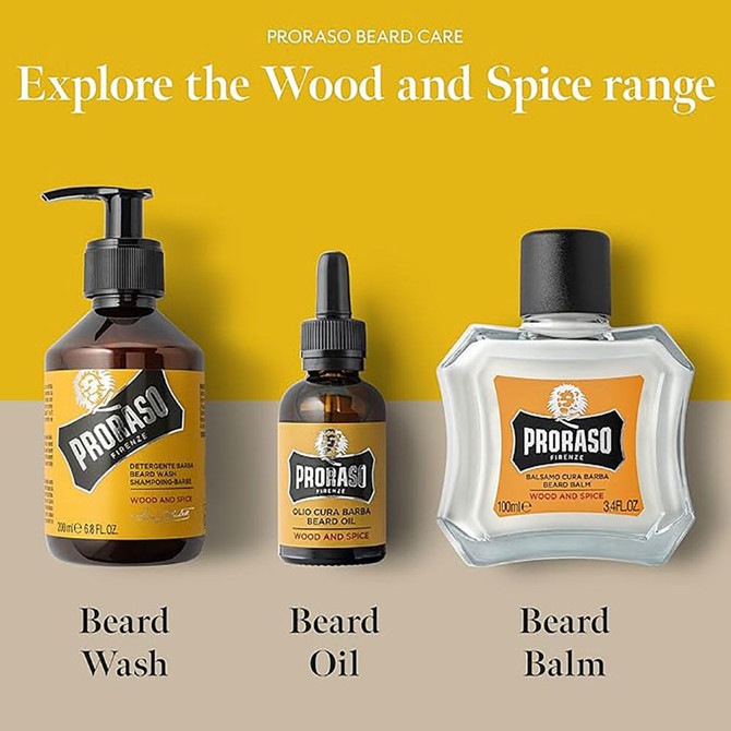 Proraso Beard Gift Set Wood & Spice